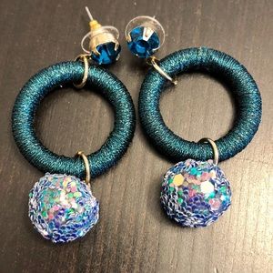 NWT prefect teal earrings
